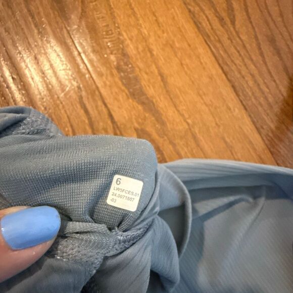 Lululemon Align ribbed slate high rise leggings 6 - Picture 5 of 11